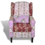Sessel mit Stoff-Patchwork-Design von vidaXL, Sessel - Ref: Foro24-240490, Preis: 274,37 €, Rabatt: %