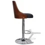 Taburetes de bar 2 unidades de tela con altura ajustable de vidaXL, Taburetes de cocina - Ref: Foro24-241056, Precio: 158,43 ...