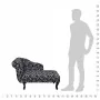 Diván de tela blanca y negra de vidaXL, Divanes - Ref: Foro24-242403, Precio: 221,89 €, Descuento: %