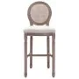 Küchenhocker 2 Einheiten aus weißem Leinen von vidaXL, Küchenhocker - Ref: Foro24-245352, Preis: 342,84 €, Rabatt: %