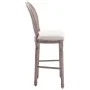 Küchenhocker 2 Einheiten aus weißem Leinen von vidaXL, Küchenhocker - Ref: Foro24-245352, Preis: 342,84 €, Rabatt: %