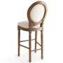 Kitchen stool 2 units white linen by vidaXL, Kitchen stools - Ref: Foro24-245351, Price: 337,71 €, Discount: %