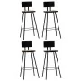 Taburetes de cocina 4 unidades madera maciza reciclada de vidaXL, Taburetes de cocina - Ref: Foro24-245393, Precio: 253,82 €,...