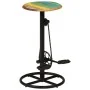 Taburetes de cocina 2 unidades madera maciza reciclada de vidaXL, Taburetes de cocina - Ref: Foro24-246412, Precio: 204,21 €,...
