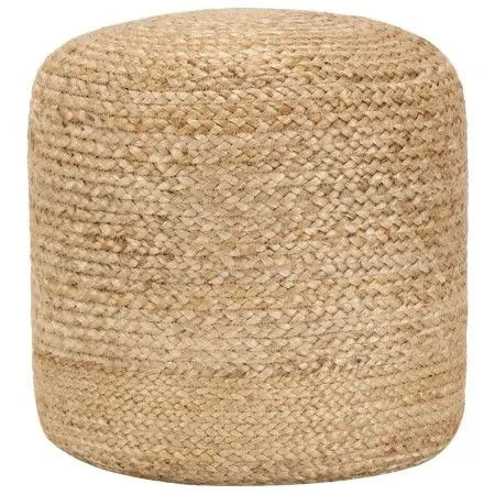 Handgefertigter Pouf 40x45 cm Jute von vidaXL, Osmanen - Ref: Foro24-248072, Preis: 82,81 €, Rabatt: %