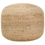 Handmade pouf 45x30 cm jute by vidaXL, Ottomans - Ref: Foro24-248071, Price: 71,33 €, Discount: %