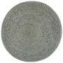 Puf tejido a mano verde oliva 45x30 cm yute de vidaXL, Otomanas - Ref: Foro24-248083, Precio: 80,38 €, Descuento: %