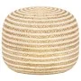 Handmade pouf 45x30 cm jute by vidaXL, Ottomans - Ref: Foro24-248073, Price: 75,81 €, Discount: %