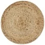 Puf hecho a mano verde oliva 40x45 cm yute de vidaXL, Otomanas - Ref: Foro24-248079, Precio: 74,03 €, Descuento: %