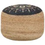 Handmade blue pouf 45x30 cm jute by vidaXL, Ottomans - Ref: Foro24-248087, Price: 61,65 €, Discount: %