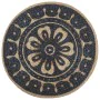 Handmade blue pouf 45x30 cm jute by vidaXL, Ottomans - Ref: Foro24-248087, Price: 61,65 €, Discount: %