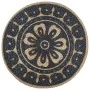 Puf hecho a mano azul 45x30 cm yute de vidaXL, Otomanas - Ref: Foro24-248087, Precio: 61,65 €, Descuento: %