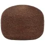 Puf tejido a mano marrón 40x45 cm yute de vidaXL, Otomanas - Ref: Foro24-248084, Precio: 72,65 €, Descuento: %