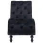 Diván de terciopelo negro de vidaXL, Divanes - Ref: Foro24-248611, Precio: 250,42 €, Descuento: %