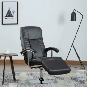 Sillón para la TV de cuero sintético negro by vidaXL, Armchairs - Ref: Foro24-248587, Price: 238,01 €, Discount: %