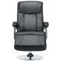 Sillón para la TV de cuero sintético negro de vidaXL, Sillones - Ref: Foro24-248587, Precio: 238,01 €, Descuento: %
