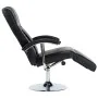 Sillón para la TV de cuero sintético negro de vidaXL, Sillones - Ref: Foro24-248587, Precio: 238,01 €, Descuento: %