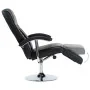 Sillón para la TV de cuero sintético negro de vidaXL, Sillones - Ref: Foro24-248587, Precio: 238,01 €, Descuento: %