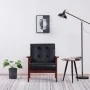Black synthetic leather armchair by vidaXL, Armchairs - Ref: Foro24-248641, Price: 121,81 €, Discount: %