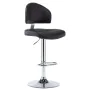 Taburete de cocina cuero sintético negro de vidaXL, Taburetes de cocina - Ref: Foro24-249646, Precio: 103,58 €, Descuento: %