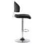 Taburete de cocina cuero sintético negro de vidaXL, Taburetes de cocina - Ref: Foro24-249646, Precio: 103,58 €, Descuento: %