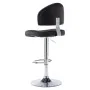 Taburete de cocina cuero sintético negro de vidaXL, Taburetes de cocina - Ref: Foro24-249646, Precio: 103,58 €, Descuento: %