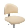 Cremefarbener Küchenhocker aus Kunstleder von vidaXL, Küchenhocker - Ref: Foro24-249648, Preis: 107,15 €, Rabatt: %