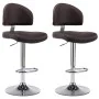 Küchenhocker 2 Einheiten braunes Kunstleder von vidaXL, Küchenhocker - Ref: Foro24-249662, Preis: 160,75 €, Rabatt: %