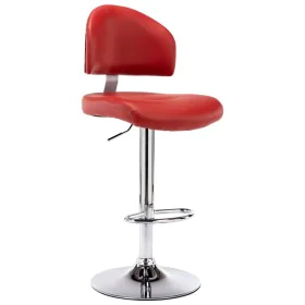 Red wine-colored synthetic leather kitchen stool by vidaXL, Kitchen stools - Ref: Foro24-249651, Price: 103,58 €, Discount: %