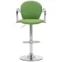 Kitchen stools with armrests 2 pcs green synthetic leather by vidaXL, Kitchen stools - Ref: Foro24-249709, Price: 164,57 €, D...