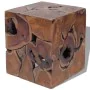 Hocker/Couchtisch aus massivem Teakholz von vidaXL, Klapphocker und Stühle - Ref: Foro24-274356, Preis: 442,73 €, Rabatt: %