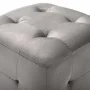 Pouf 2 units gray velvet 30x30x30 cm by vidaXL, Ottomans - Ref: Foro24-278385, Price: 80,45 €, Discount: %
