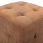 Puf 2 unidades piel de ante artificial marrón 30x30x30 cm de vidaXL, Otomanas - Ref: Foro24-278382, Precio: 96,23 €, Descuent...