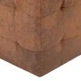 Puf 2 unidades piel de ante artificial marrón 30x30x30 cm de vidaXL, Otomanas - Ref: Foro24-278382, Precio: 96,23 €, Descuent...