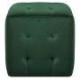 Puf 2 unidades terciopelo verde 30x30x30 cm de vidaXL, Otomanas - Ref: Foro24-278387, Precio: 81,78 €, Descuento: %