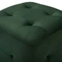 Puf 2 unidades terciopelo verde 30x30x30 cm de vidaXL, Otomanas - Ref: Foro24-278387, Precio: 81,78 €, Descuento: %
