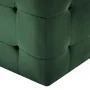 Puf 2 unidades terciopelo verde 30x30x30 cm de vidaXL, Otomanas - Ref: Foro24-278387, Precio: 81,78 €, Descuento: %