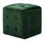 Puf 2 unidades terciopelo verde 30x30x30 cm de vidaXL, Otomanas - Ref: Foro24-278387, Precio: 81,78 €, Descuento: %