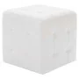Puf 2 unidades cuero sintético blanco 30x30x30 cm de vidaXL, Otomanas - Ref: Foro24-278389, Precio: 73,06 €, Descuento: %