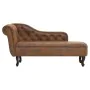 Diván de piel de ante artificial marrón de vidaXL, Divanes - Ref: Foro24-281278, Precio: 481,16 €, Descuento: %