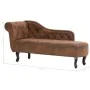 Diván de piel de ante artificial marrón de vidaXL, Divanes - Ref: Foro24-281278, Precio: 481,16 €, Descuento: %