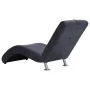Diván con almohada de piel de ante artificial gris de vidaXL, Divanes - Ref: Foro24-281283, Precio: 196,56 €, Descuento: %