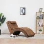 Massage couch with brown artificial suede leather pillow by vidaXL, Daybeds - Ref: Foro24-281349, Price: 310,99 €, Discount: %