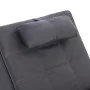 Diván de masaje con almohada de cuero sintético gris de vidaXL, Divanes - Ref: Foro24-281348, Precio: 248,75 €, Descuento: %