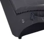 Diván de masaje con almohada de cuero sintético gris de vidaXL, Divanes - Ref: Foro24-281348, Precio: 248,75 €, Descuento: %