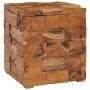 Taburete con almacenamiento madera maciza de teca de vidaXL, Taburetes y sillas plegables - Ref: Foro24-281654, Precio: 171,1...
