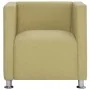 Sillón en forma de cubo de tela verde de vidaXL, Sillones - Ref: Foro24-282148, Precio: 136,56 €, Descuento: %