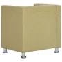 Sillón en forma de cubo de tela verde de vidaXL, Sillones - Ref: Foro24-282148, Precio: 136,56 €, Descuento: %