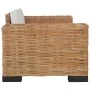 Armchair with natural rattan cushions by vidaXL, Armchairs - Ref: Foro24-283081, Price: 326,51 €, Discount: %