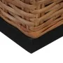 Armchair with natural rattan cushions by vidaXL, Armchairs - Ref: Foro24-283081, Price: 326,51 €, Discount: %
